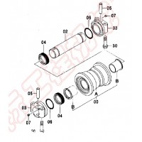 Trade Assurance ZX800 ZX850 Lower Roller Ass'y Track Roller 4473720