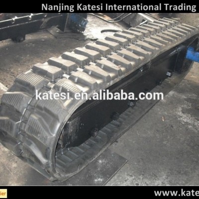 Mini Excavator Rubber Track Undercarriage/Chassis for Drilling/Crawler Machine