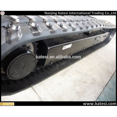 Rubber/Steel Track Undercarriage/Chassis for Crawler Machines with Load capacity 0.5 Ton to 50 Ton Made by China