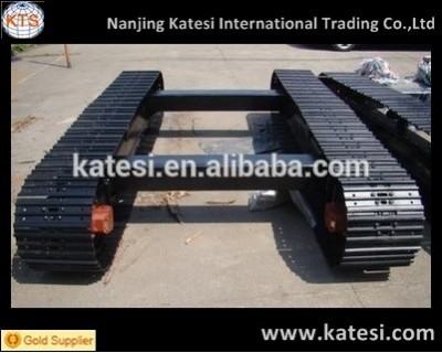 Steel Track Undercarriage And Track Chassis For Transport In Construction Site